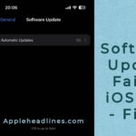 Software Update Failed iOS 15.7, Fix it with this tips