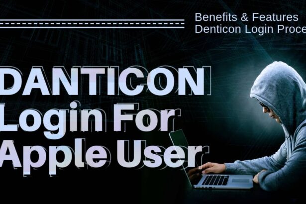 Denticon user login in to the system